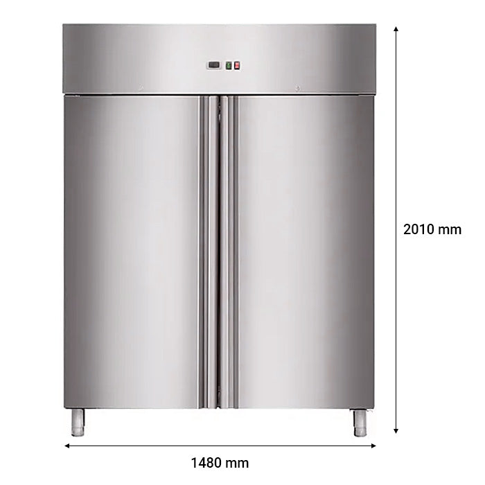 RVS Koelkast GN2 1 1333 Liter min2 tot plus8 C ADM KK002 - ADM Horeca