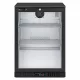 Barkoeler zwart met 1 glasdeur – 60 cm breed | ADM-138HEB