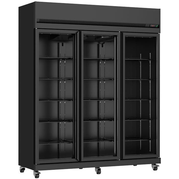 ADM TM165C Professionele Display Koeling met 3 Glazen Deuren 893 Liter Netto - ADM Horeca