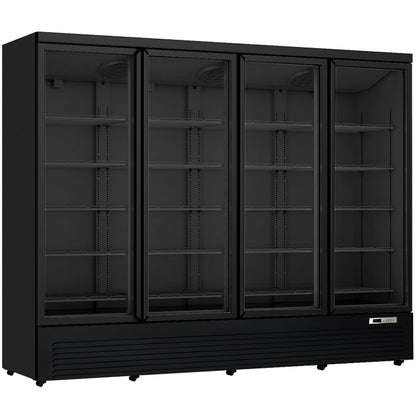 ADM BM250C Professionele Display Koeling met 4 Glazen Deuren - ADM Horeca