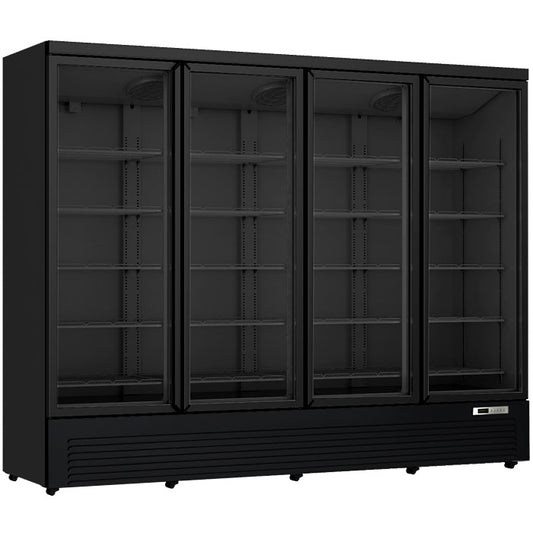 ADM BM250C Professionele Display Koeling met 4 Glazen Deuren - ADM Horeca